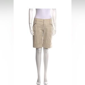 Alice and Olivia shorts Metallic